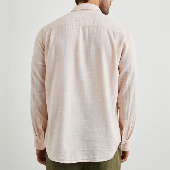 NWT Rails Wyatt Men’s Relaxed Fit Cotton Button Down Shirt in Ebi size XXL - Picture 3 of 12